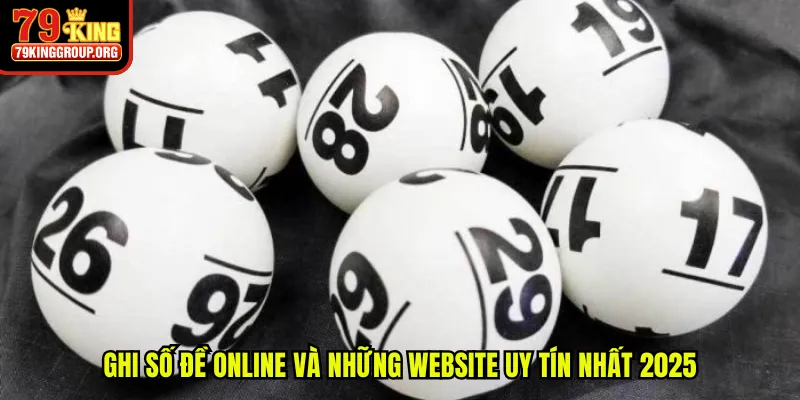 Ghi Số Đề Online